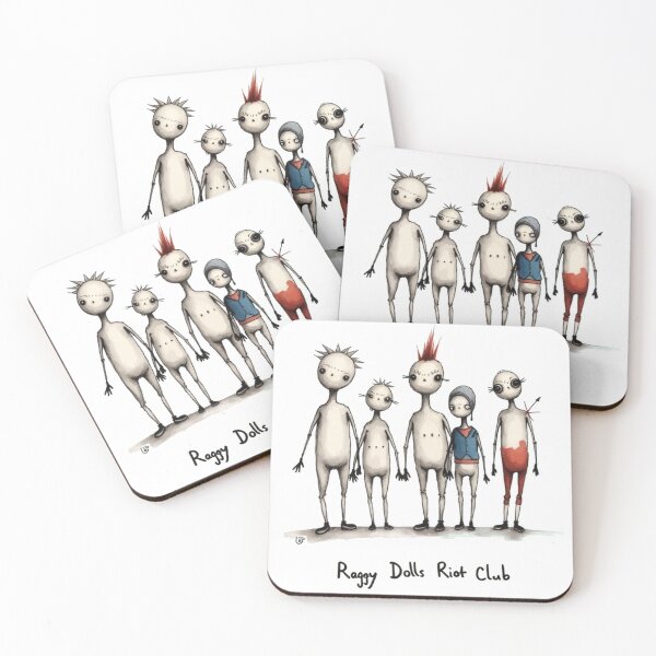 Item preview, Raggy Dolls Riot Club Rebellion designed and sold by ColorVibre.