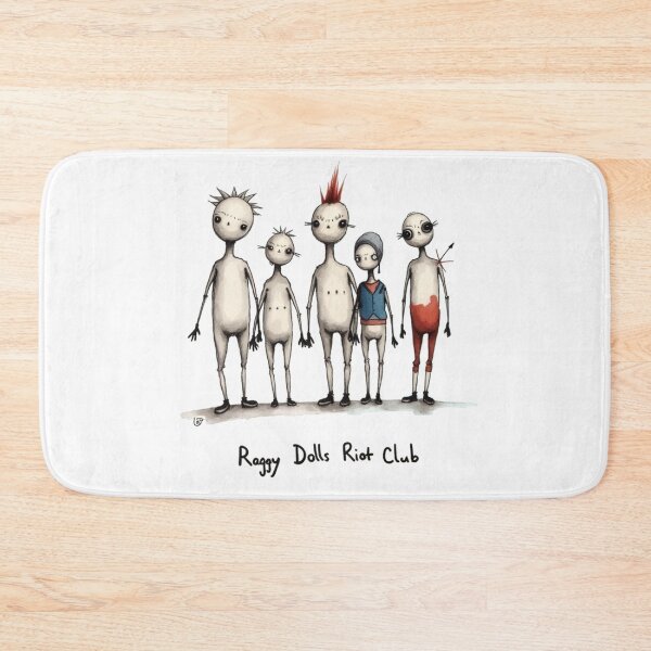 Item preview, Raggy Dolls Riot Club Rebellion designed and sold by ColorVibre.