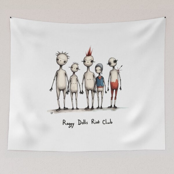 Item preview, Raggy Dolls Riot Club Rebellion designed and sold by ColorVibre.