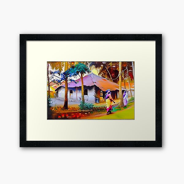 Item preview, Village hut in India designed and sold by subhashlimaye.