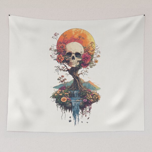 Item preview, Memento Bloom: The Skull Arbor of Crimson Solstice designed and sold by bloorose.