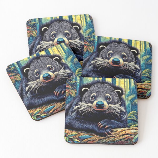 Item preview, The Binturong (Arctictis binturon)#3 designed and sold by Helios Be. Lavsh.