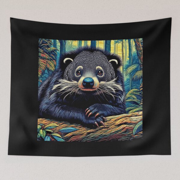 Item preview, The Binturong (Arctictis binturon)#3 designed and sold by Helios Be. Lavsh.