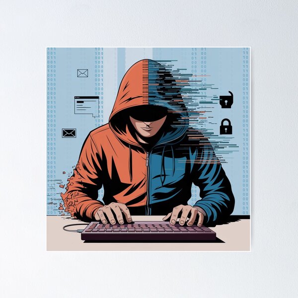 Artikel-Vorschau von Hacker, designt und verkauft von EvoluzioneTech.