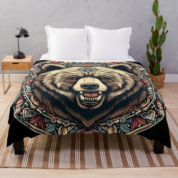 Vista previa del artículo con la obra «Arte Grizzly #35 | Amantes de los Grizzlies», diseñado y vendido por ksgraphics222.