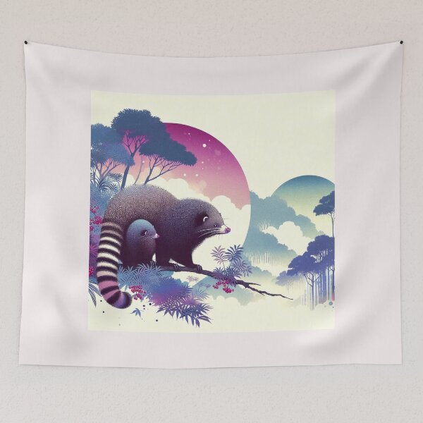 Item preview, The Binturong (Arctictis binturon)#4 designed and sold by Helios Be. Lavsh.