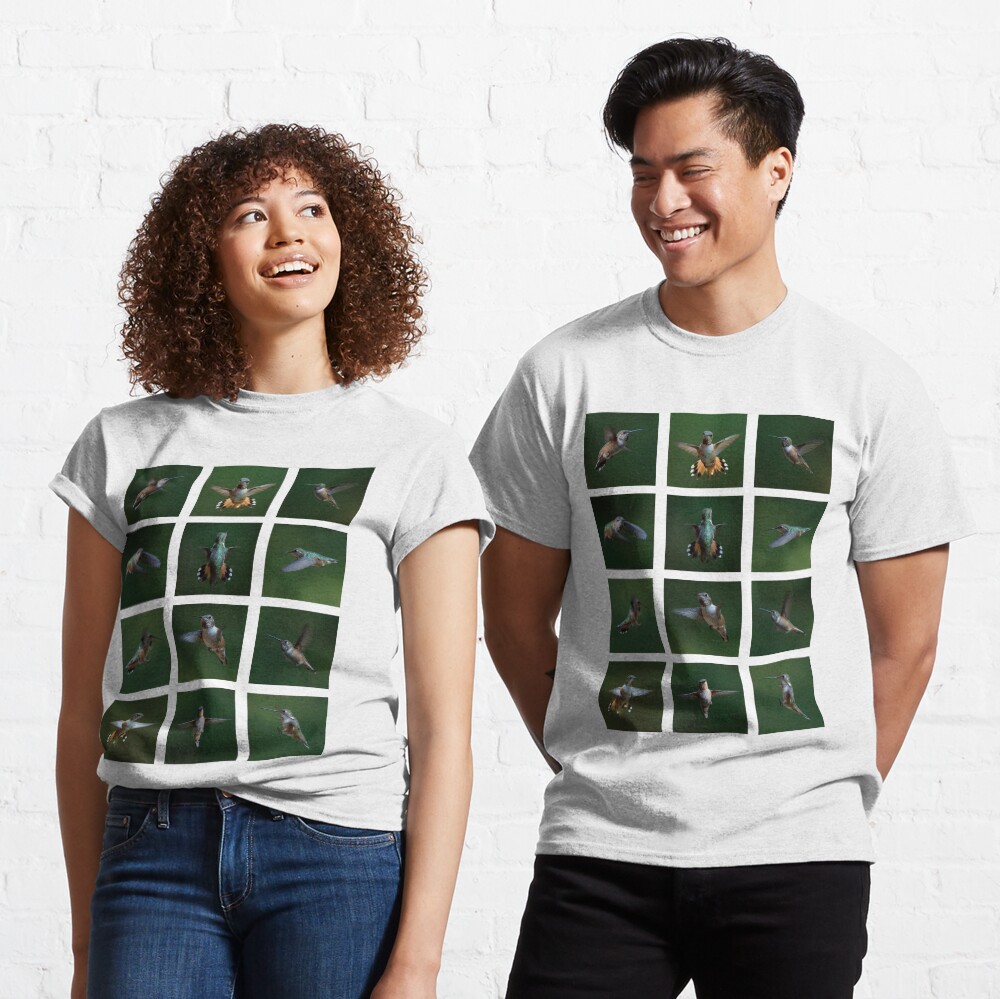 Humming Bird Montage Classic T-Shirt