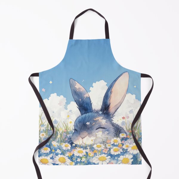 Item preview, Bunny Nap Time In The Meadow designed and sold by AshiraCreations.