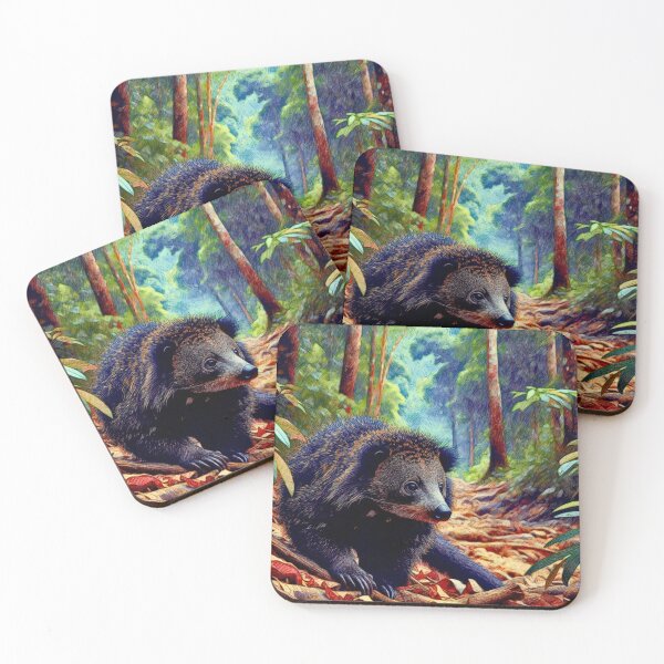 Item preview, The Binturong (Arctictis binturon)#5 designed and sold by Helios Be. Lavsh.