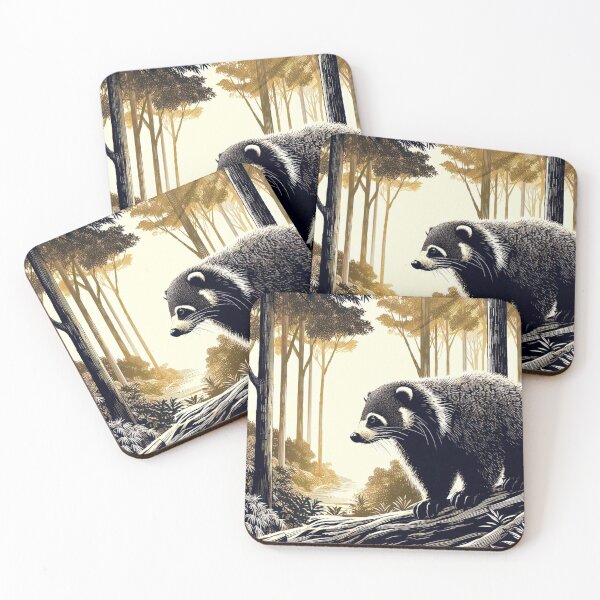 Item preview, The Binturong (Arctictis binturon)#6 designed and sold by Helios Be. Lavsh.