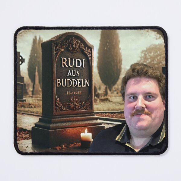 Item preview, Drachenlord Poster - Rudi from Buddeln | Upscaled, high-quality poster designed and sold by Klonter77.
