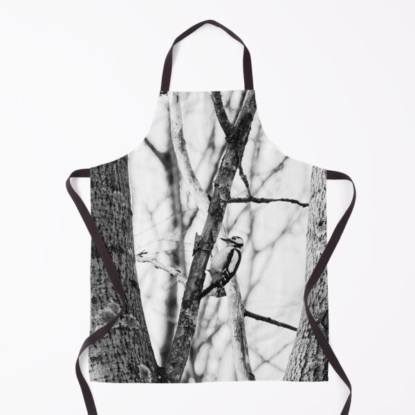 Item preview, X-type. Great spotted woodpecker bw designed and sold by Jouko Lehto Photography.