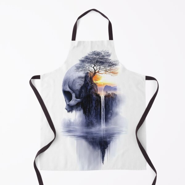Item preview, Ephemeral Descent: The Skull's Sanctuary in Twilight's Embrace designed and sold by bloorose.