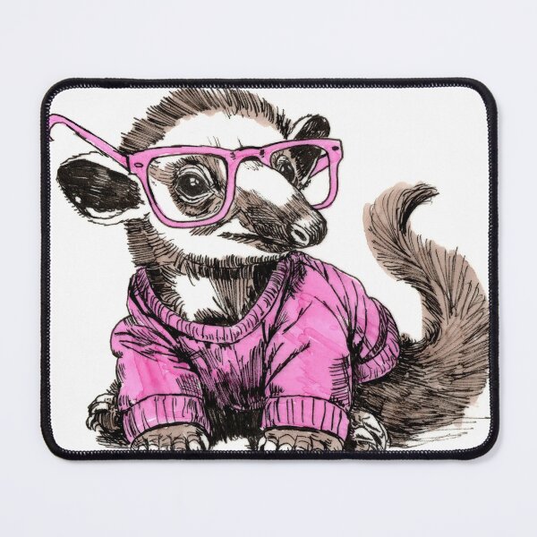 Item preview, Juvenile Tamandua in Glasses designed and sold by Scribbles & Doodles by Jinx.