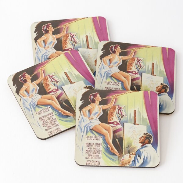 Item preview, Le Plaisir Classic French Movie Vintage Art designed and sold by Retr0Tshirts.