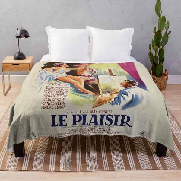 Item preview, Le Plaisir Classic French Movie Vintage Art designed and sold by Retr0Tshirts.