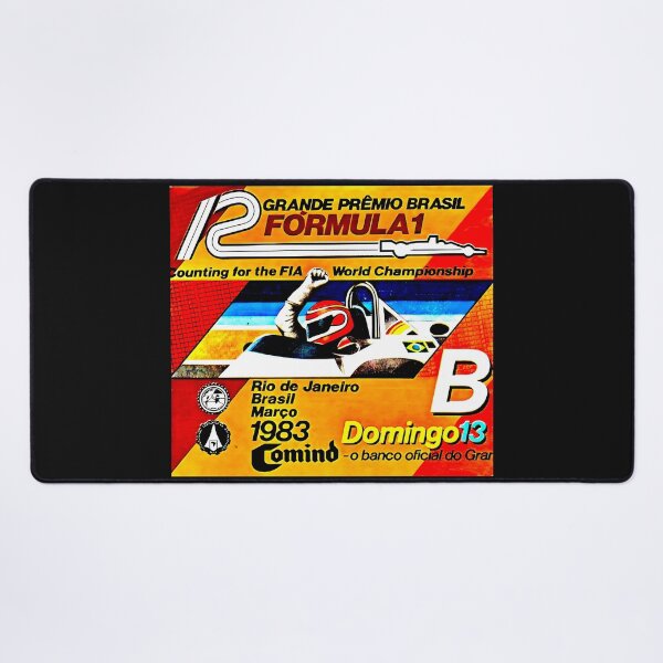 Item preview, Blast from the past art vintage Rio F1 1983 designed and sold by Helios Be. Lavsh.