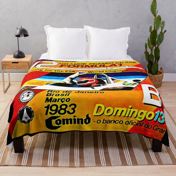 Item preview,  Blast from the past art vintage Rio F1 1983 designed and sold by Helios Be. Lavsh.
