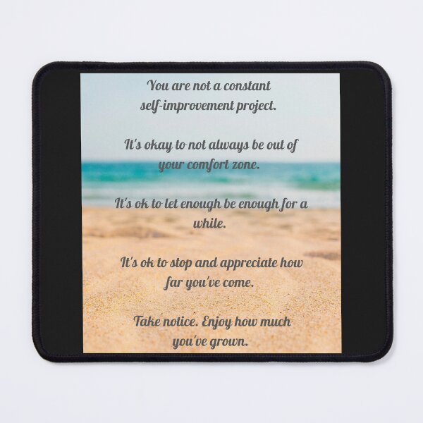 Item preview, Inspirational Beach Quote Art - Black designed and sold by PsyFlow35.