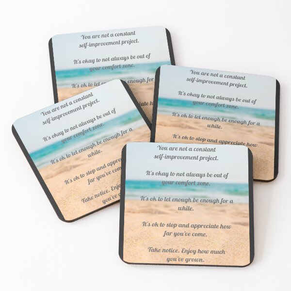 Item preview, Inspirational Beach Quote Art - Black designed and sold by PsyFlow35.