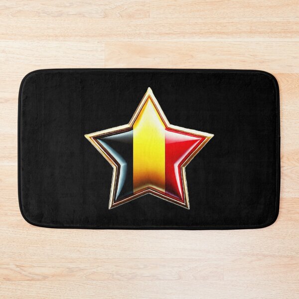Item preview, ⭐ Belgium Pride - Bold & Shiny Star Flag Design ⭐ designed and sold by Highlandkings.
