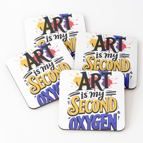 Item preview, Art Is My Second Oxygen – Fueling Creativity and Passion Every Day designed and sold by IINSPIRA.