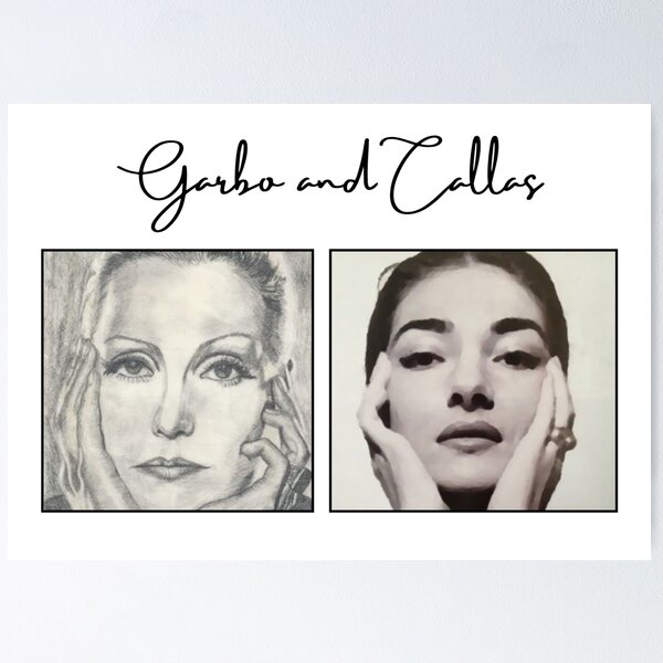 Item preview, Callas Loves Garbo designed and sold by DivinaInspired.