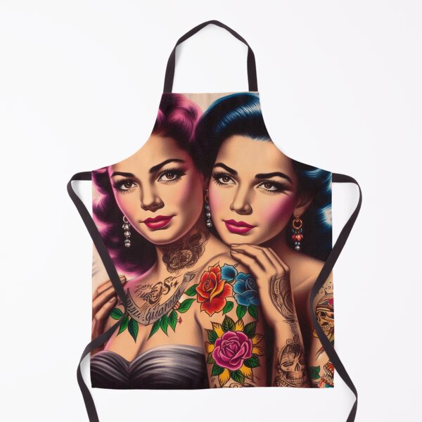 Item preview, Vintage Inked Girls designed and sold by PulpVintage.