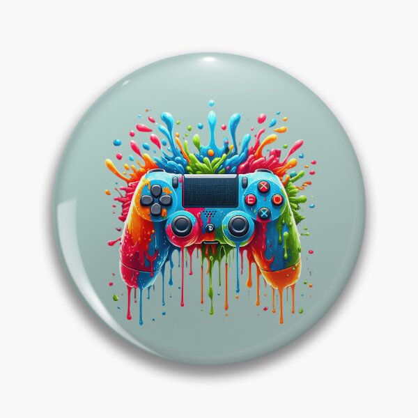 Item preview, Vibrant Gaming Controller Art designed and sold by StyleTee11.