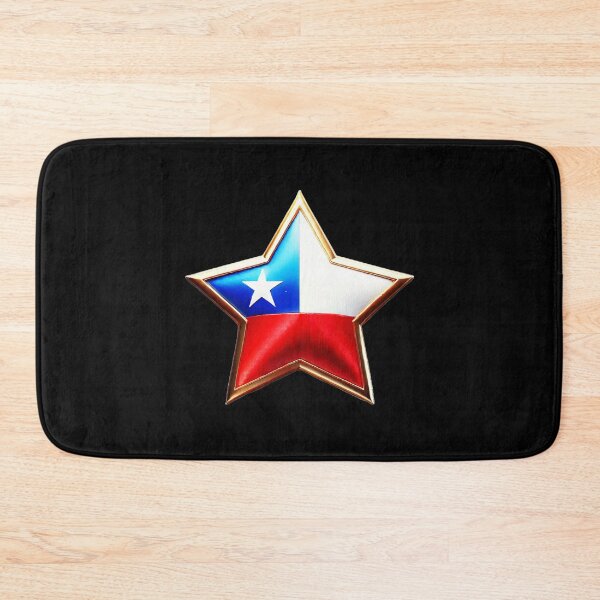 Item preview, Chile Estrella - Shiny Patriotic Flag Design designed and sold by Highlandkings.