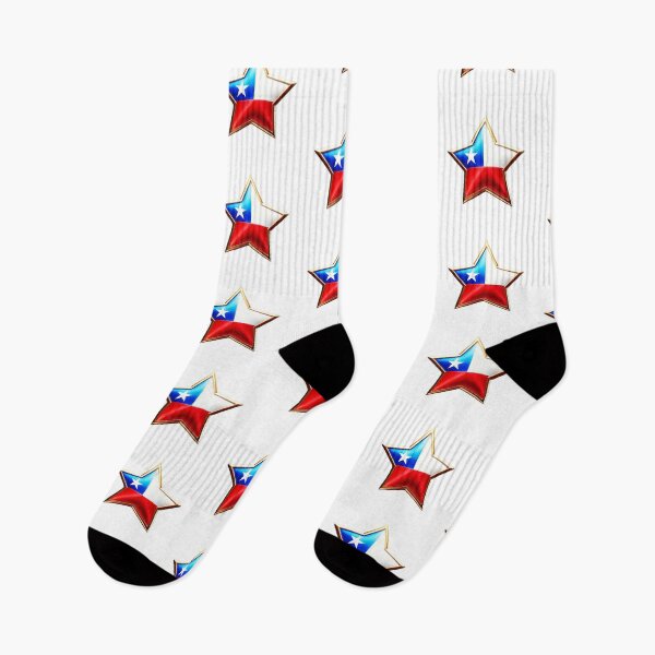 Item preview, Chile Estrella - Shiny Patriotic Flag Design designed and sold by Highlandkings.