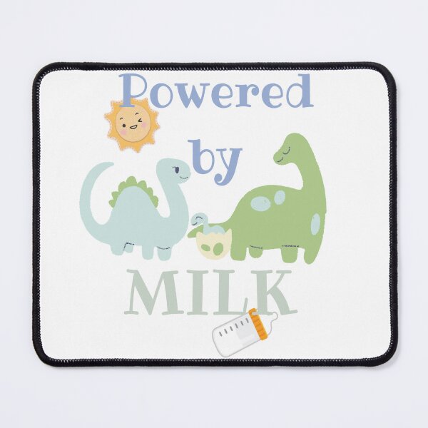 Item preview, Powered by milk - Dino designed and sold by LiskoDesign.