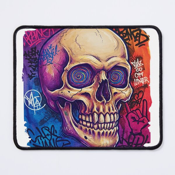 Item preview, Street Art skull illustration designed and sold by PixelPunny.