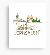 Jerusalem Israel Canvas Print