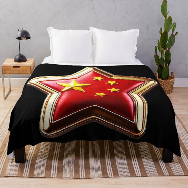 Item preview, China Glory - Shiny Patriotic Star Flag Design designed and sold by Highlandkings.