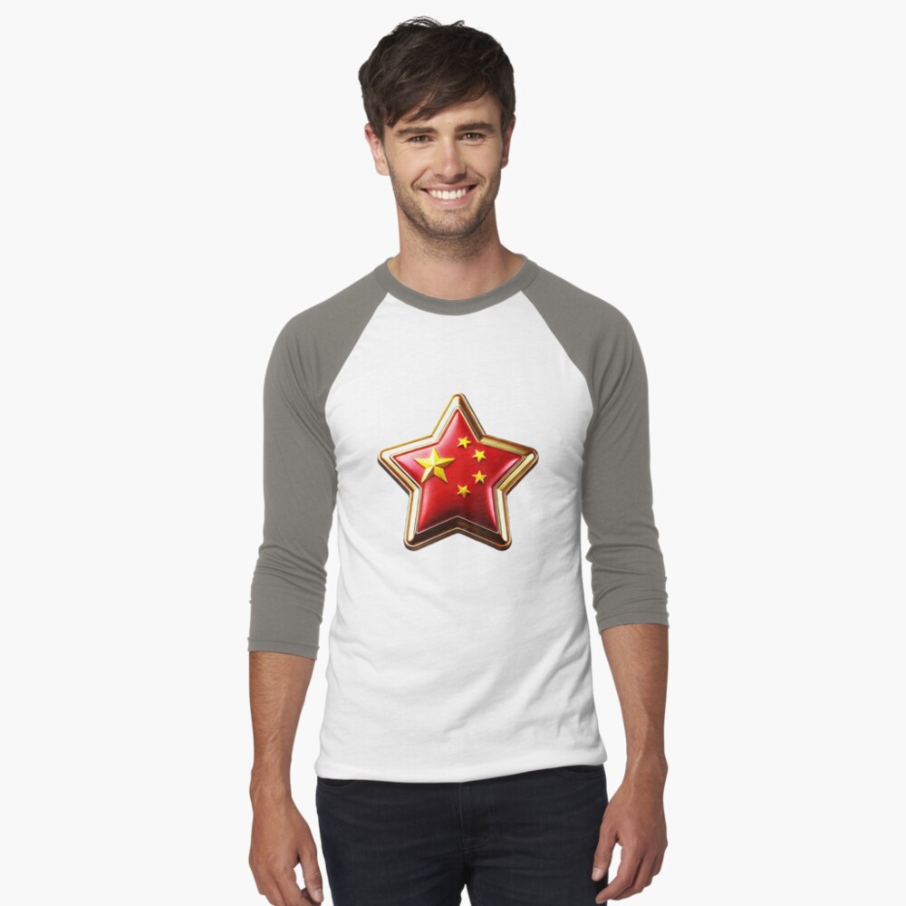 Aperçu de l'œuvre T-shirt baseball manches ¾ créée et vendue par HIghlandkings.