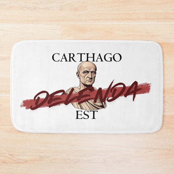 Item preview, Roman Republic Punic Wars Carthago Delenda Est designed and sold by Toga & Tonic.