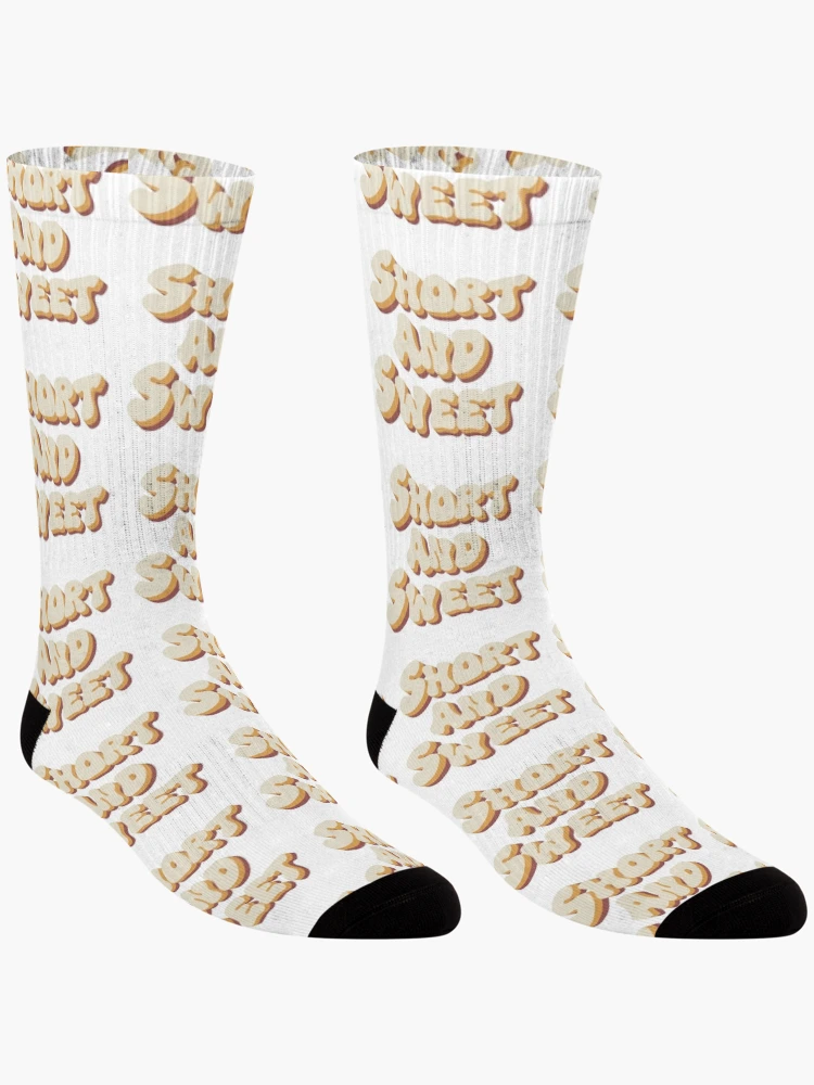 Thumbnail 3 of 5, Socks, Short and Sweet designed and sold by PlumTreeDesign.