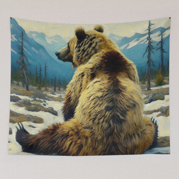 Artikelvorschau, Grizzly-Kunst Nr. 44 | Grizzly-Liebhaber entworfen und verkauft von ksgraphics222.