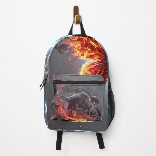 Item preview, Elemental Balance: Fire & Frost Butterfly designed and sold by AbstractAnom.