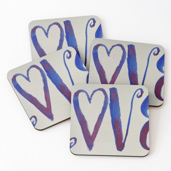 Item preview, Blue Love designed and sold by CatyLouArtStudios.