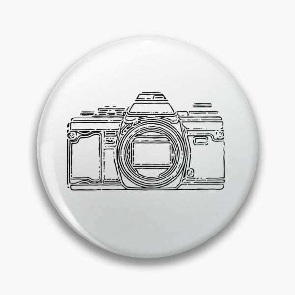 Item preview, 35mm Film Camera Deconstructed Drawing  designed and sold by Film Camera Nerds.
