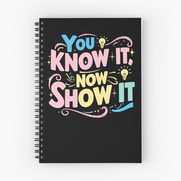 Item preview, Motivational Testing Day You Know It Now Show It designed and sold by ArtFromBeyond.
