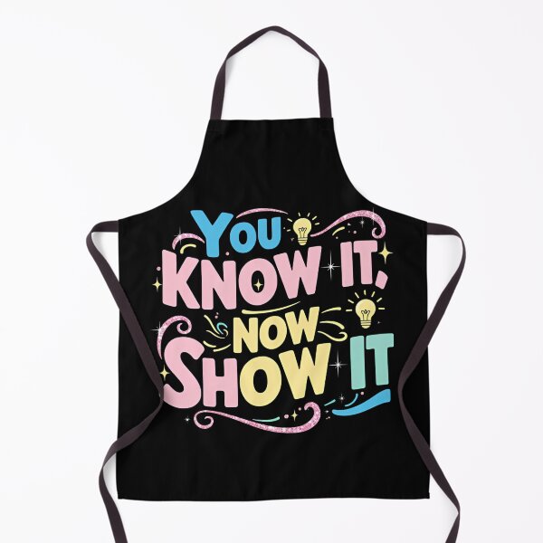 Item preview, Motivational Testing Day You Know It Now Show It designed and sold by ArtFromBeyond.