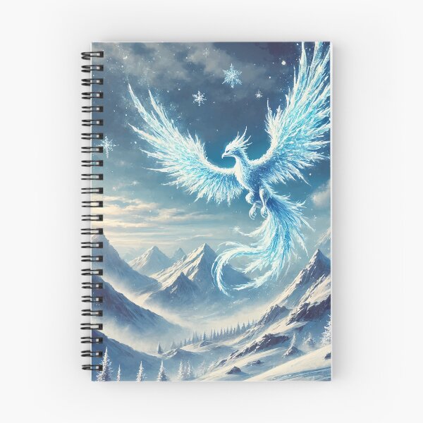 Item preview, Frostfire Rebirth: Rise of the Ice Phoenix designed and sold by AbstractAnom.