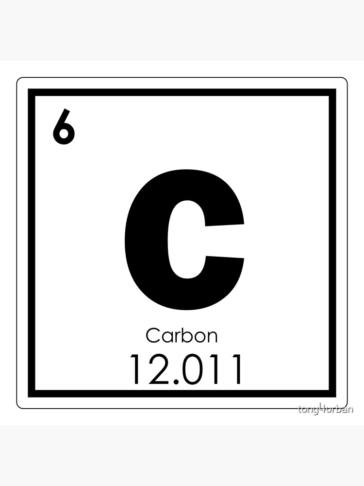 Carbon chemical element by tony4urban