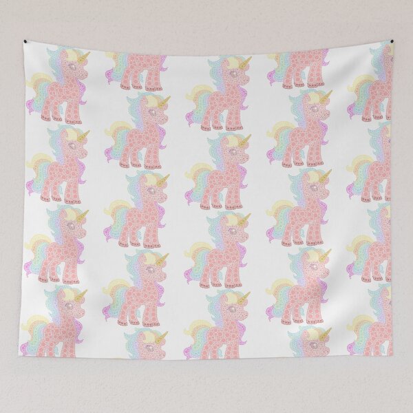 Artikelvorschau, Regenbogen-Einhorn-Punktkunst entworfen und verkauft von Cardiff Creative.