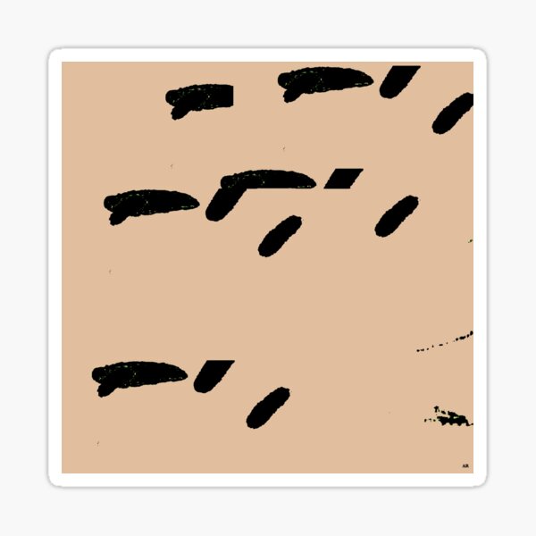 Item preview, Minimalist Tan Squiggle Pattern designed and sold by Araible Designs.