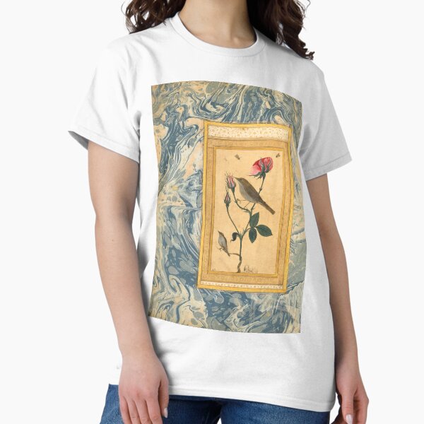 Item preview, Two Nightingales in a Rose Bush designed and sold by ClassicPixl.