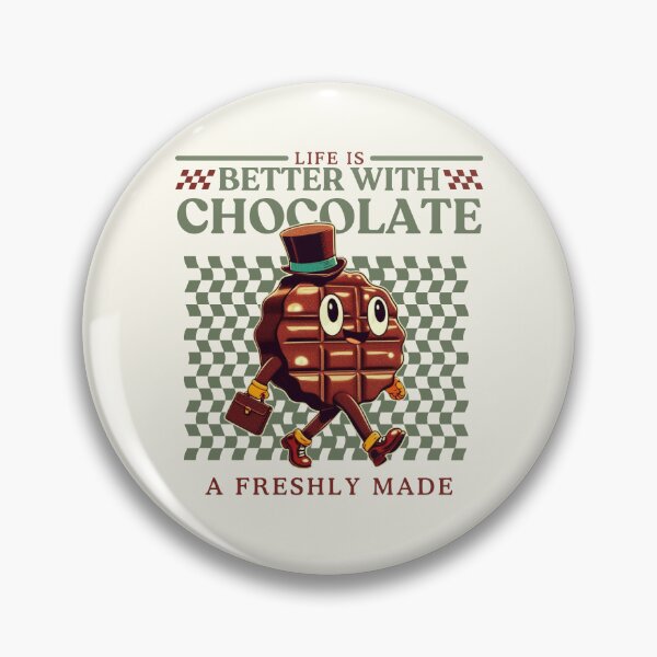 Item preview, Life is better with chocolate designed and sold by Peerless-Prime.